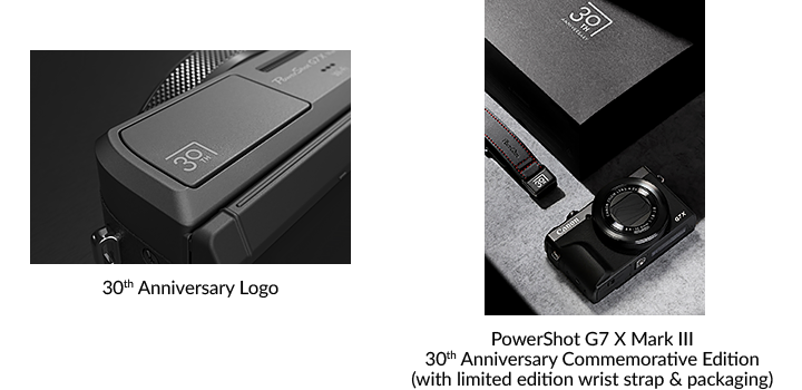 Canon Celebrates 30 Years of PowerShot with a PowerShot G7 X Mark